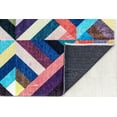 thumbnail image 3 of Elizabeth Sutton MI25A Bright Side Abstract Modern Multicolor Area Rug, 7'10"X10'0", 3 of 6
