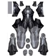 thumbnail image 2 of Disfraces de mujer araña Madame Web, traje de superhéroe Zentai, traje de Spiderman, mono de noche de brujas, mono de fiesta para adultos y niños, 2 of 5