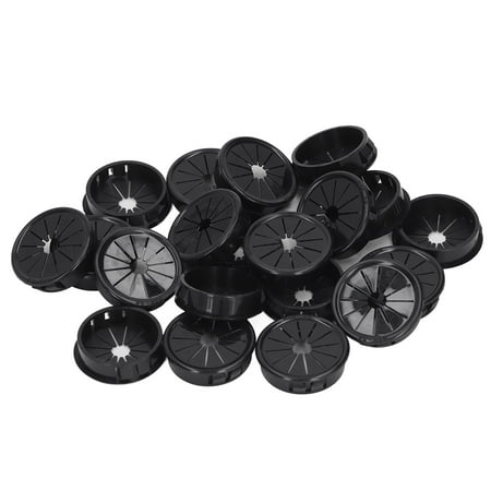 

100Pcs Petal Shaped Cable Cord Grommet Excellent Insulation Wire Grommets Hole Cover for Distribution Box Inner Hole Diameter 40mm/1.6in RSB 40