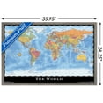 thumbnail image 2 of Map - World Wall Poster, 22.375" x 34", 2 of 4