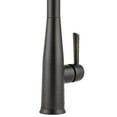 thumbnail image 3 of Delta Essa Single Handle Pull-Down Touch2O LED Kitchen Faucet, Ventian Bronze, 3 of 5