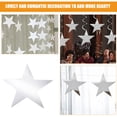 thumbnail image 4 of Raindrops 60Pcs Silver Paper Star Decoration for Anniversary Valentine's Party Scene, 4 of 6