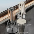thumbnail image 4 of Rack Storage Solution for Kitchen Use with Rotating Design and 8 Hooks Ideal for Organizing Utensils — Durable Stainless Steel Construction for Everyday Kitchen Organization, 4 of 6