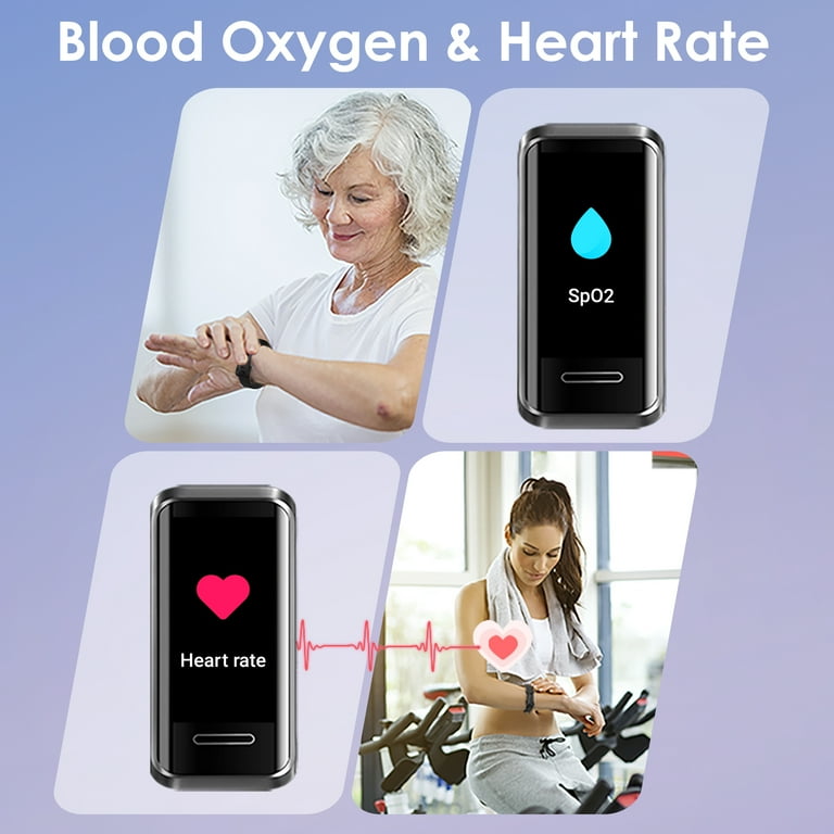 Yamay Blood Oxygen Monitor SpO2 Fitness Tracker for iPhone
