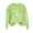 Green, variant on QTBIUQ Women Fashionable Loose Casual Printed Long Sleeved Sweatshirt Top Red