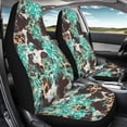 thumbnail image 4 of XYZCANDO Car Seat Covers Camo Green Brown 2 Pack Car Front Seat Covers Waterproof Auto SUV Truck Breathable Comfortable Auto Seat Cushions, 4 of 10