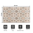 thumbnail image 5 of Beige Boho Ethnic Geometric Pattern Door Rugs,Washable Non Slip Door Mats Indoor,Decorative Door Mats,Entry Mat Indoor for Entrance,Bedroom,Kitchen,Bathroom,17"x30", 5 of 6