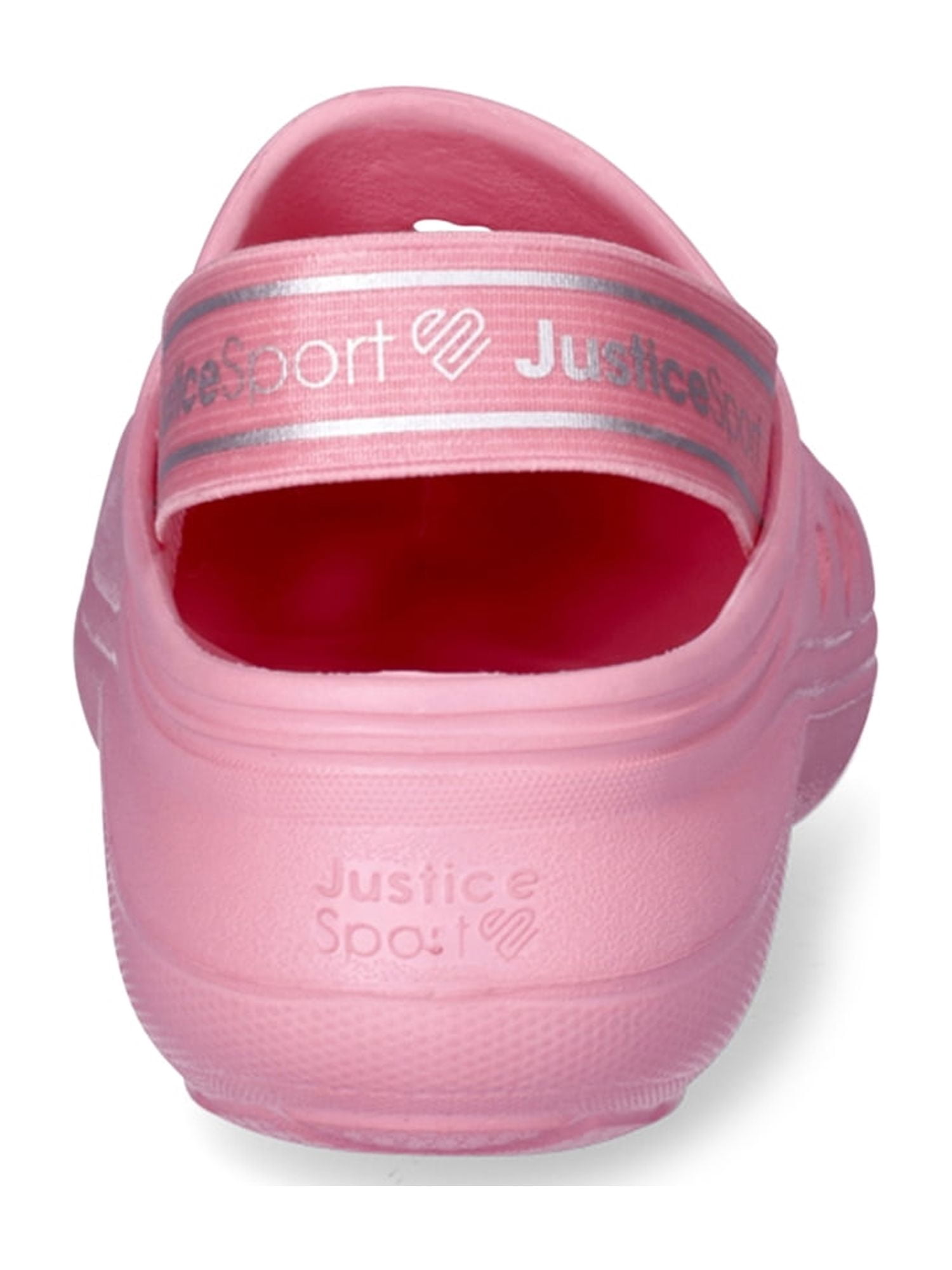 Justice Little Girls and Big Girls Clogs with Charms