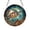 Green, variant on Stained Glass Window Hanging - Colorful Beach Shells Conch Sun Catcher for Door Home Decor Ocean Suncatcher Christmas Birthday Sea Lover Gifts Green