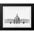 thumbnail image 2 of Diderot, Denis 14x12 Black Modern Framed Museum Art Print Titled - Architectural Elevation I, 2 of 5