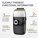 thumbnail image 1 of Bald Head Shaver Barber Clipper Electric Razor for Men Foil Shaver Cordless LED Display Professional Barber Clipper, 1 of 5