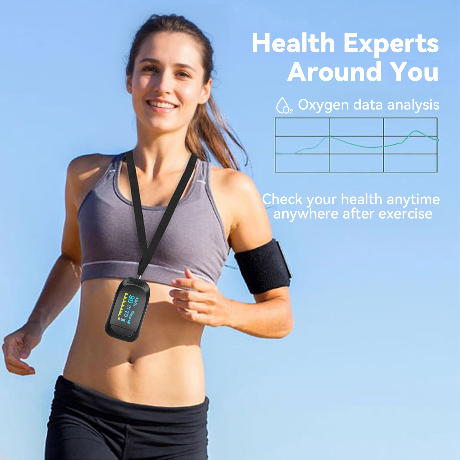 Awpmdmr Fingertip Pulse Oximeter OLED Display photo 6
