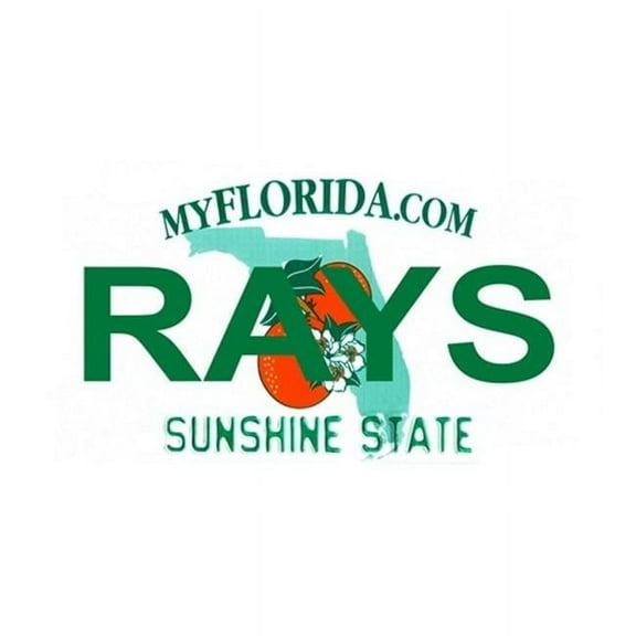 LP-2084 Florida State Background License Plates- Rays