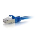 thumbnail image 2 of C2G Câble Patch Réseau Sans Accroc (STP) - Câble Patch - RJ-45 (m) à RJ-45 (m) - 4 Pieds - STP - Chat 6a - Sans Accroc, Éventaillé - Bleu, 2 of 3