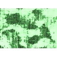thumbnail image 1 of Ahgly Company Indoor Rectangle Abstract Emerald Green Modern Area Rugs, 2' x 4', 1 of 4