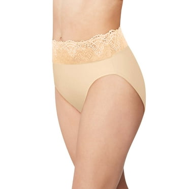 Women's Bali Passion for Comfort Lace & Tailored Hi Cut Panty