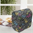 thumbnail image 4 of Zebra Print Lounger Chair Bag, Colorful Butterflies on Zebra Abstract Print Summer Jungle Floral Art, High Capacity Storage with Handle Container, Lounger Size, Yellow Blue Pink, by Ambesonne, 4 of 5
