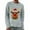Light Blue, variant on Women's Christmas Pullover Sweater Long Sleeve Round Neck Yule Knit Top for Seasonal Party Family Gathering Daily