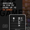 thumbnail image 4 of WD_Black 2TB P10 External Game Drive for Xbox - WDBA6U0020BBK-WEW1, 4 of 5
