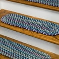 thumbnail image 2 of Colonial Mills WY67A008X028-7 8 x 28 in. Worley Stair Tread Mats, Blue - Set of 7, 2 of 3