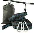 thumbnail image 1 of Maoww 2 Pcs Sangles de Hamac Super Résistantes avec Mousquetons Boucles Camping Randonnée Arbre Corde de Suspension, 1 of 9