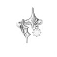 thumbnail image 2 of Francés nuevo diseño estrella de cuatro puntas anillo intermitente diamante personalidad temperamento joyería señoras Wmkox8yii fajkfhkj5683, 2 of 7