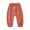 E-Orange, variant on Zwiiyzr Unisex Toddler Jogger Pants Kids Boys Girls Cotton Elastic Waist Winter Baby Sweatpants Pants 1-6 Years Coffee