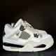 thumbnail image 1 of Ni - ke Size 5 - Ni - ke Air Jordan 4 Retro GS Military Black Men's Shoes - 408452 111, 1 of 5