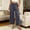 Gray, variant on Women's Modal Wide Leg Cropped Pants, Spring Summer Loose Flowy Loungewear Trousers for Home & Outdoor Wear Pink XL(XL)