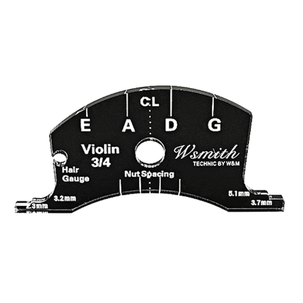 Multifunctional Template Practical Violin Bridge Repair Reference