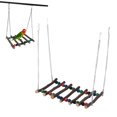 thumbnail image 4 of Pet Swing Suspension Bridge, Interesting Easy To Install Multicolored Pet Chewing Toy Durable Safe With Hanging Chain For  Double Beads Seventh Order, 4 of 8