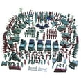 thumbnail image 1 of 307pcs Men 4cm Soldier s de Acción de Juguete con Vehículo de Chorro de Zulema Playset del soldado, 1 of 8