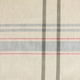 thumbnail image 2 of CC Home Furnishings Neutral Taupe and Gray French Striped Pattern Rectangular Tablecloth 60" x 120", 2 of 6