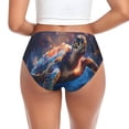 thumbnail image 3 of Womens Underwear Night Sky Turtle Cuteness No Show Seamless Underwear for Women, Soft Stretch Women's Panties, Hipster Ladies Panties Bikini Underwear Briefs, 3 of 6