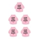 thumbnail image 1 of Ropa para perros Methold Camisa Estampado de letras Rosa XS CBP269016, 1 of 5