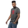 thumbnail image 3 of CROWN DOUBLE RED Men's classic tee (Dark Heather, L), 3 of 6