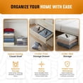 thumbnail image 6 of 15 Pack Vacuum Storage Bags with Portable Rechargeable Pump, Space Saver, Vacuum Seal Bags for Clothes, Travel, and Luggage, 6 of 10