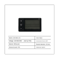 thumbnail image 2 of Compteur à Écran LCD-S866 pour Vélo Électrique 24V 36V 48V Panneau de Commande pour Vélo Électrique avec Prise Étanche Modification de Vélo Électrique, 2 of 6