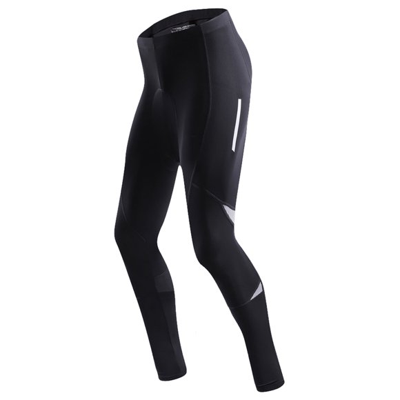 Pants Riding Pants Men's Cycling Pants with Plush Warmth 3D Padding Sweat-Wicking Breathable for Winter Riding Mountain Bike pants for Men Biking Pants