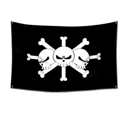 60 x 90 cm One Piece Flag Pirate Flag Blackbeard | Walmart Canada