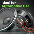 thumbnail image 4 of GEARit 16 Gauge Wire (200ft - Black/Red) GPT Automotive Primary Bonded Wire - Copper Clad Aluminum CCA - Car Audio, Speaker Wire, Trailer Harness, Electrical - 200 Feet Total 16ga awg, 4 of 8
