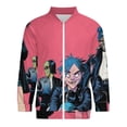 thumbnail image 4 of Music Gorillaz Fashion Jacket Mens Windbreaker Coat Lightweight Zipper Clothes Streetwear Bomber Outerwear Jackets, 4 of 7