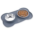 thumbnail image 1 of Cuencos para perros Slow Feeder Pecute 3 en 1 con tapete de silicona para mascotas, 1 of 9