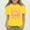 Yellow, variant on Frwgonr Girls Tops Mama's Boy Tee Shirt Top Summer Short Sleeve Clothes for Mother's Day Black, Size 3-16 Years