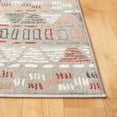 thumbnail image 3 of Safavieh Pyramid Kiersten Geometric Area Rug, Gray/Ivory/Rust, 8' x 10', 3 of 11