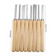 thumbnail image 3 of unids/set juego de cinceles de torno de madera herramientas de torneado carpintería Gouge Skew Parting, 3 of 4