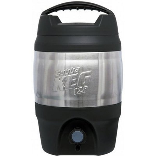 Sqwincher 1 Gallon Bubba Keg Cooler/Dispenser With Push Button Spigot