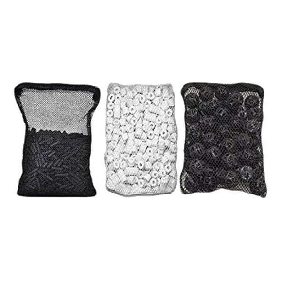 CNZ Aquarium Filter Media Kits - Activated Carbon, bio Ball, Ceramic Ring