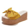 thumbnail image 2 of 7cm o 9cm, zapatillas de verano con cuña para mujer, apliques de plataforma, sandalias antideslizantes para playa con lazo para mujer, zapatos zuecos, toboganes para mujer 36 Gao Jinjia LED, 2 of 2
