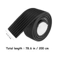 thumbnail image 2 of LOLIPPYY Ladder Safety Covers Self Adhesive Bunk Bed Ladder Cushion Foam Black 1Set, 2 of 6